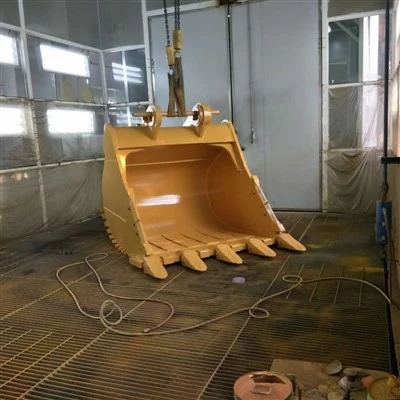 Heavy duty gröfu skófa